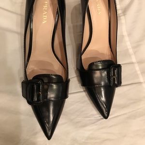 Prada pumps size 10 black